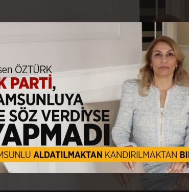 Birsen Öztürk, Samsuna sahip çıkıyor