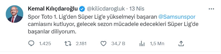 CHP Lideri Kemal Kılıçdaroğlu
