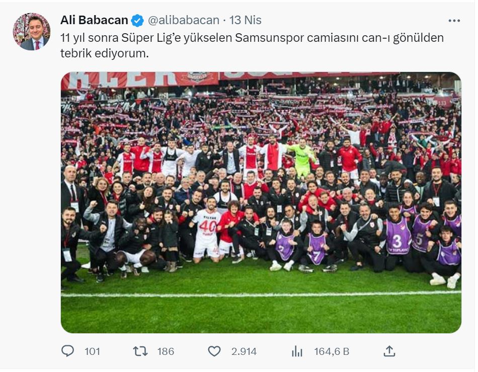 DEVA Partisi Lideri Ali Babacan