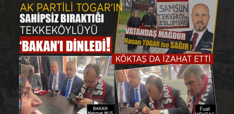 Hasan Togar'ın Dinlemediği Vatandaşı 'Bakan'ı Dinledi