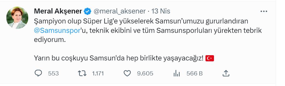 İYİ Parti Lideri Meral Akşener