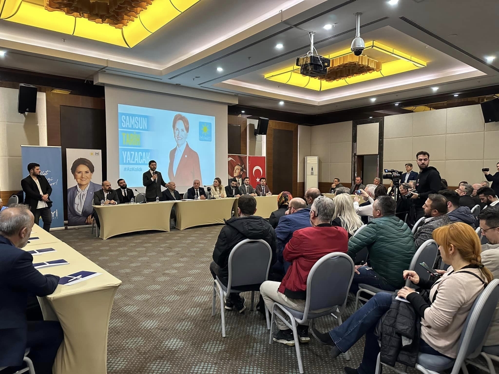 İYİ Parti Samsun'un 28. Dönem Adaylarını Tanıttı