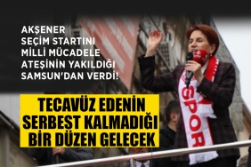 Meral Akşener, Samsun'da Vatandaşlara Seslendi