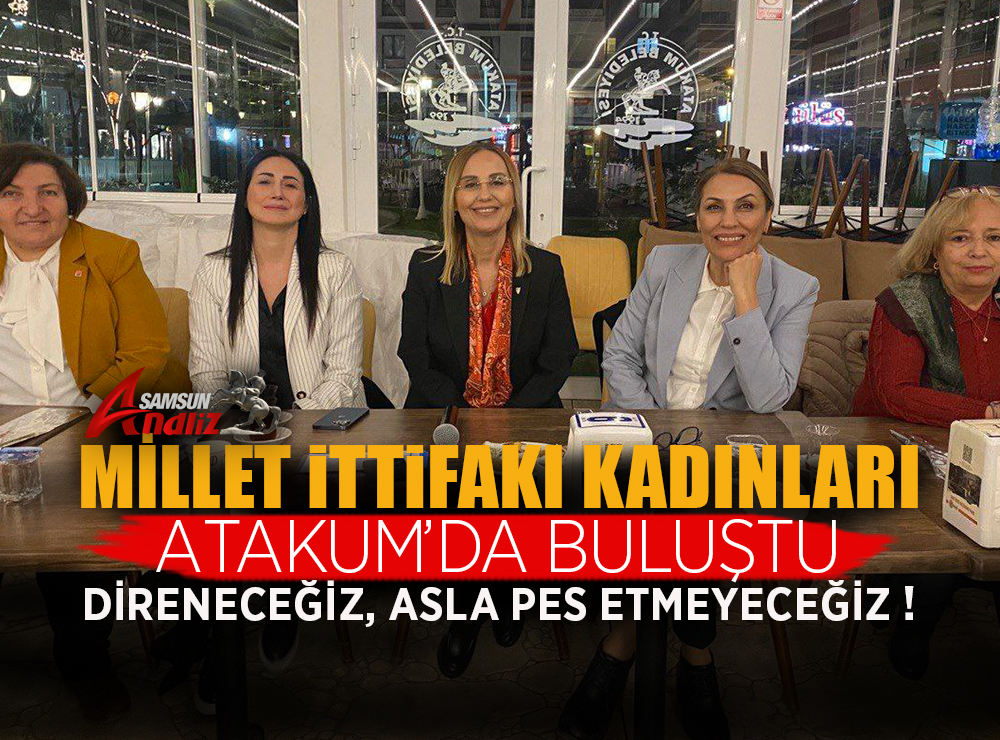 Millet İttifakı kadınlarından birliktelik mesajı