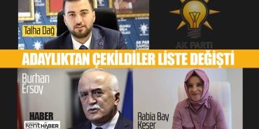 Samsun'da 3 İsim Çekilince Liste Değişti!