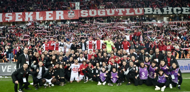 Samsunspor 90 dakika destan yazdı
