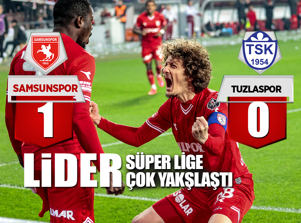 Samsunspor Süper Lige Artık Çok Yakın
