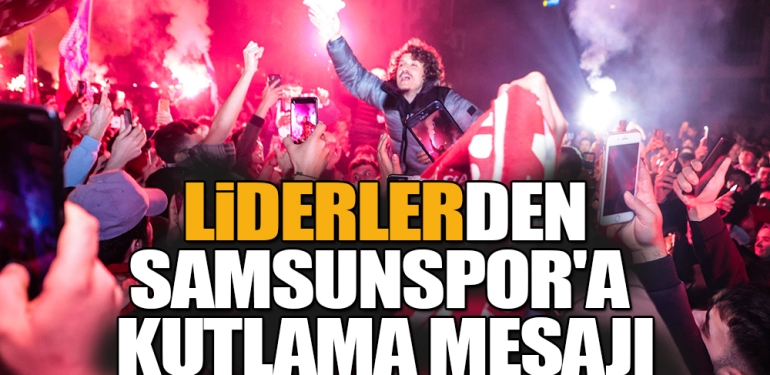 Samsunspor'a Liderlerden Süper Lig Tebriği