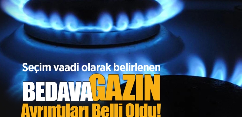 Seçim Vaadi Olarak Belirlenen Gazın Ayrıntıları Belli Oldu