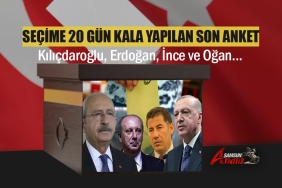 Seçime 20 gün Kala Son Anket!
