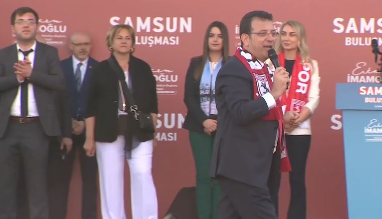 İBB Başkanı ve Millet İttifakı’nın Cumhurbaşkanı Yardımcısı adayı Ekrem İmamoğlu