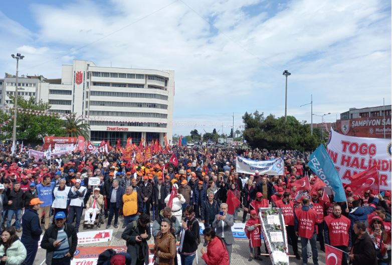1 Mayıs Samsun'da Coşkuyla Kutlandı