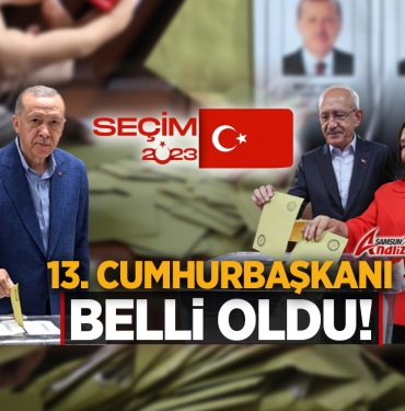 13. Cumhurbaşkanı Belli Oldu