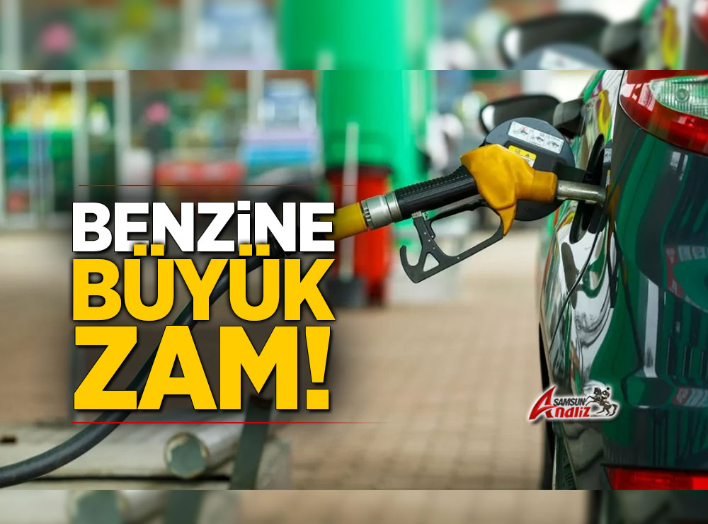 Benzine Büyük Zam