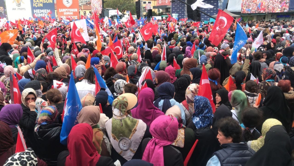 4 Mayıs 2023 Ak Parti Samsun Mitingi - İLK DAKİKALAR