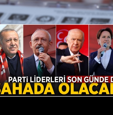 Liderler Son Günde Dahil Sahada Olacak
