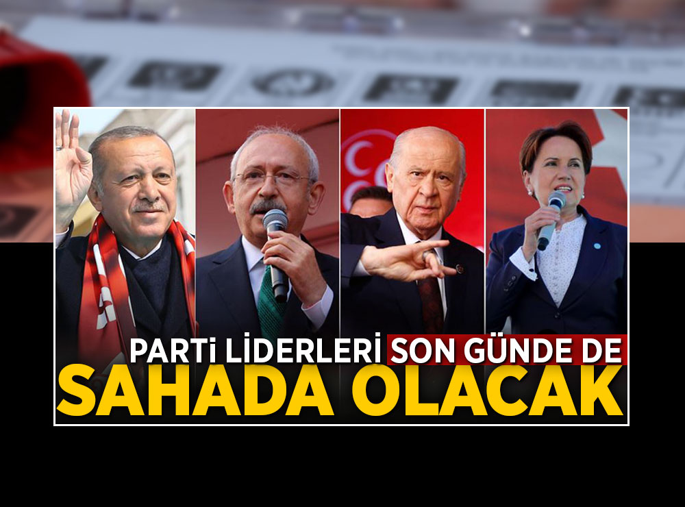 Liderler Son Günde Dahil Sahada Olacak