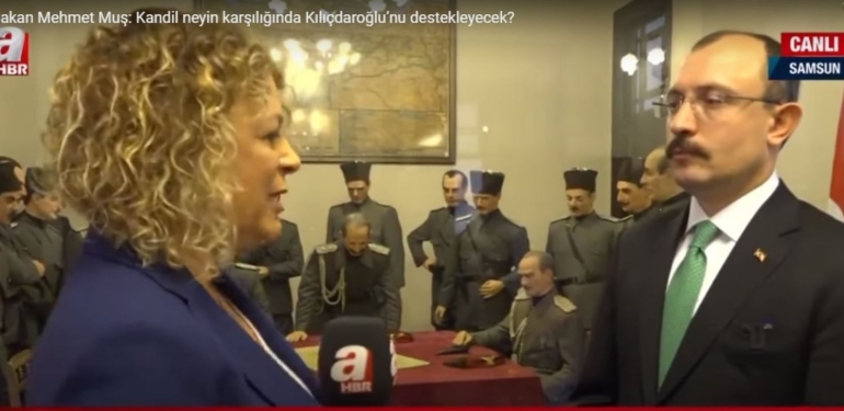 Bakan Muş Samsun’da Çekim İçin Müze Kapattı