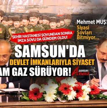 Bakan Muş'un Siyasi Şovları Bitmiyor