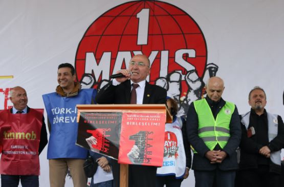 KESK dönem sözcüsü Yılmaz Tuluk