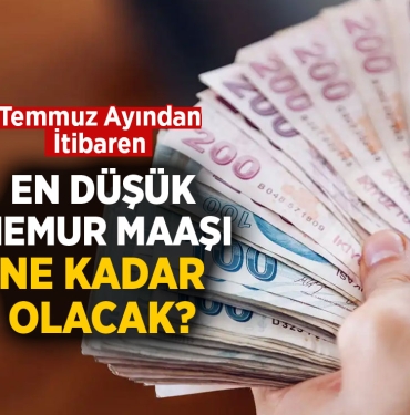 En Düşük Memur Maaşı Ne Kadar Olacak?