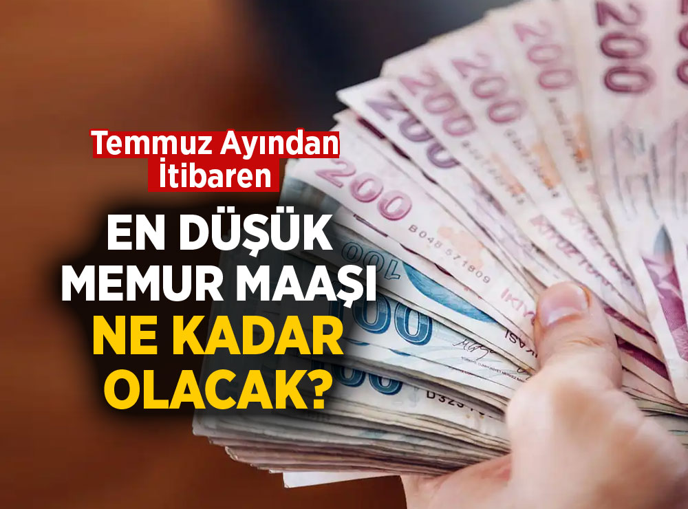En Düşük Memur Maaşı Ne Kadar Olacak?