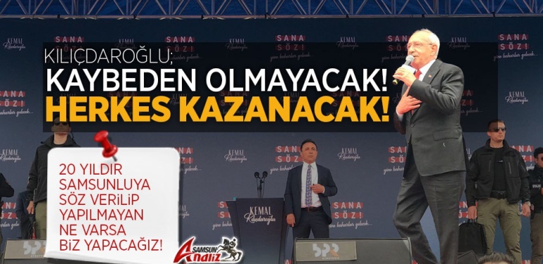Millet İttifakı’nın Samsun Mitingi
