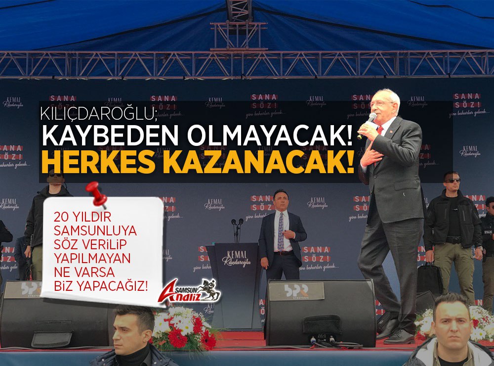 Millet İttifakı'nın Samsun Mitingi