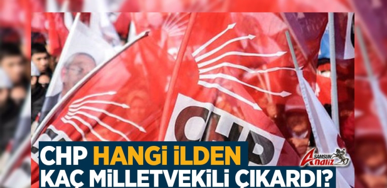 28. Dönem CHP Milletvekili Sayısı