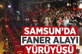 Samsun'da 'Fener Alayı' Yürüyüşü