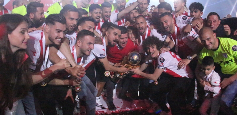 Samsun'da Şampiyonluk Kutlaması