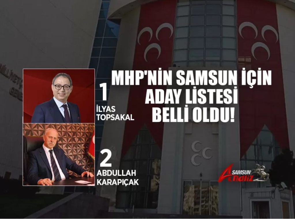 MHP Samsun Milletvekili Adayları