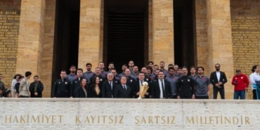 Şampiyonluk Kupası Anıtkabir'de