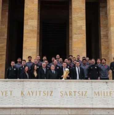 Şampiyonluk Kupası Anıtkabir'de