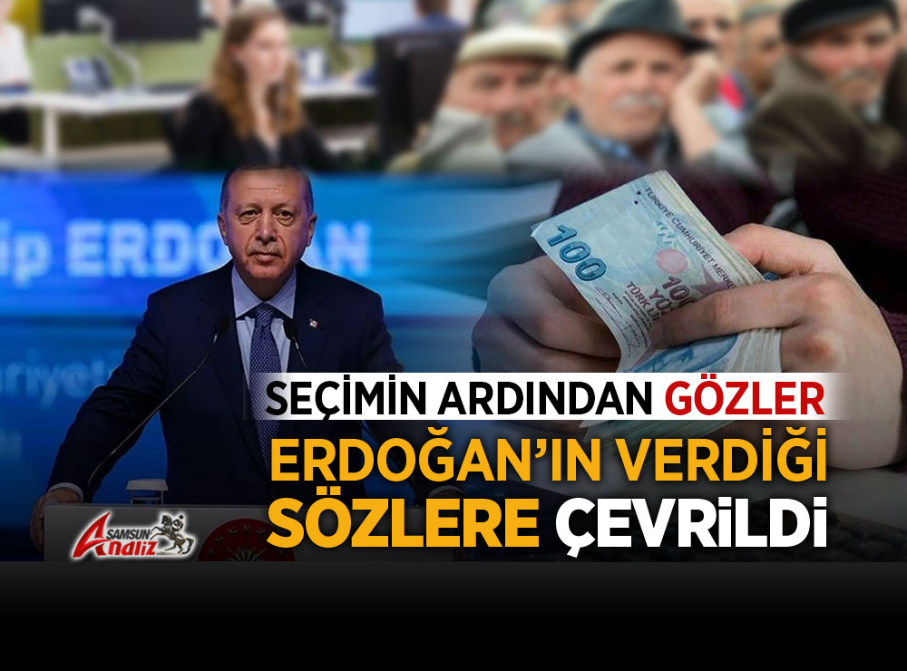 Çalışanların ve Emeklinin Gözü Erdoğan’da