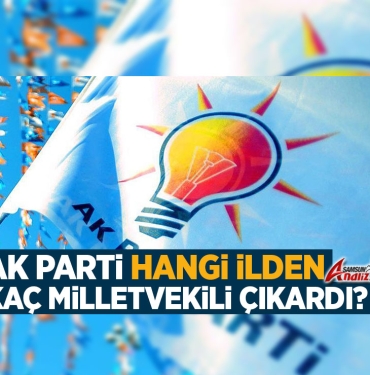28.Dönem Ak Parti Milletvekili Sayısı