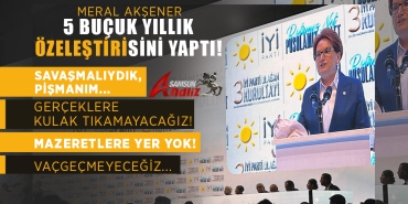 Akşener, İYİ Parti 3. Olağan Kurultayı'nda Konuştu