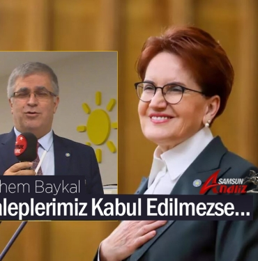 İYİ Parti'de Akşener'e Karşı Değişim Çıkışı