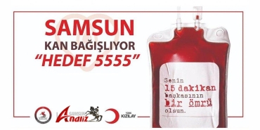 Kızılay, Samsun'da Yeni Bir Kampanya Başlatıyor