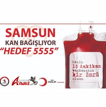Kızılay, Samsun'da Yeni Bir Kampanya Başlatıyor