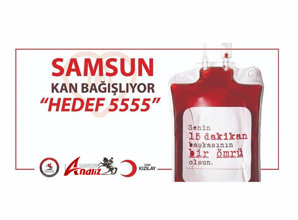 Kızılay, Samsun'da Yeni Bir Kampanya Başlatıyor