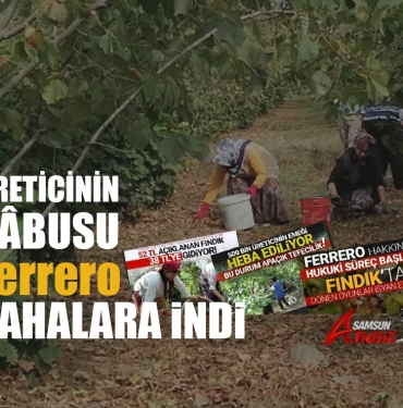 Fındıkta dönen oyunlarla ilgili soruşturma devam ediyor!