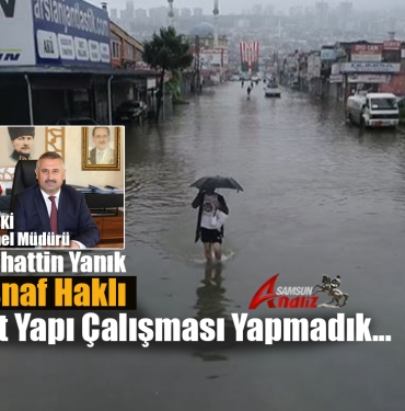 SASKİ'den Sel Açıklaması