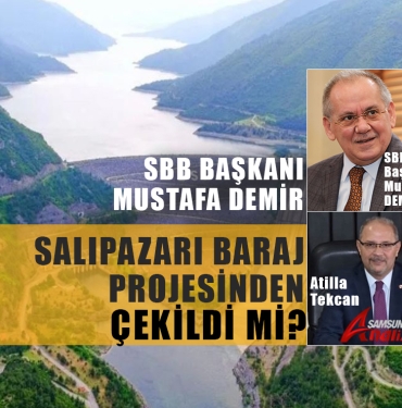 Salıpazarı Barajı İle İlgili Şok İddia