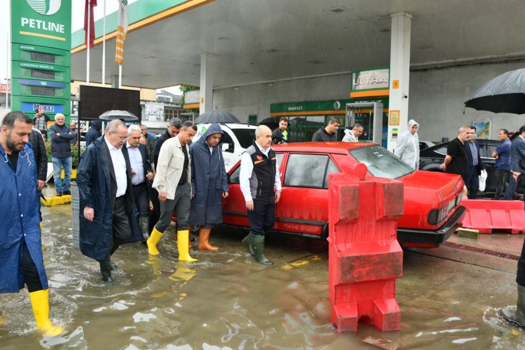 Samsun Valiliği'nden Sel Açıklaması