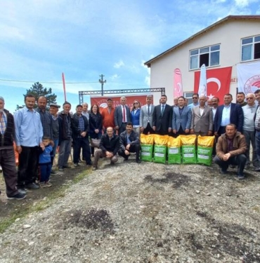 Samsun'da Çiftçilere 28 Ton Organik Gübre