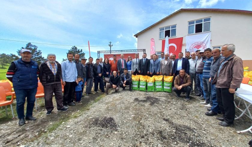 Samsun'da Çiftçilere 28 Ton Organik Gübre