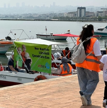 Samsun'da LÖSEV'den Farkındalık Yürüyüşü
