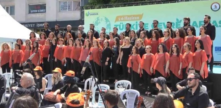 Samsun'da Öğretmenler Korosundan Konser