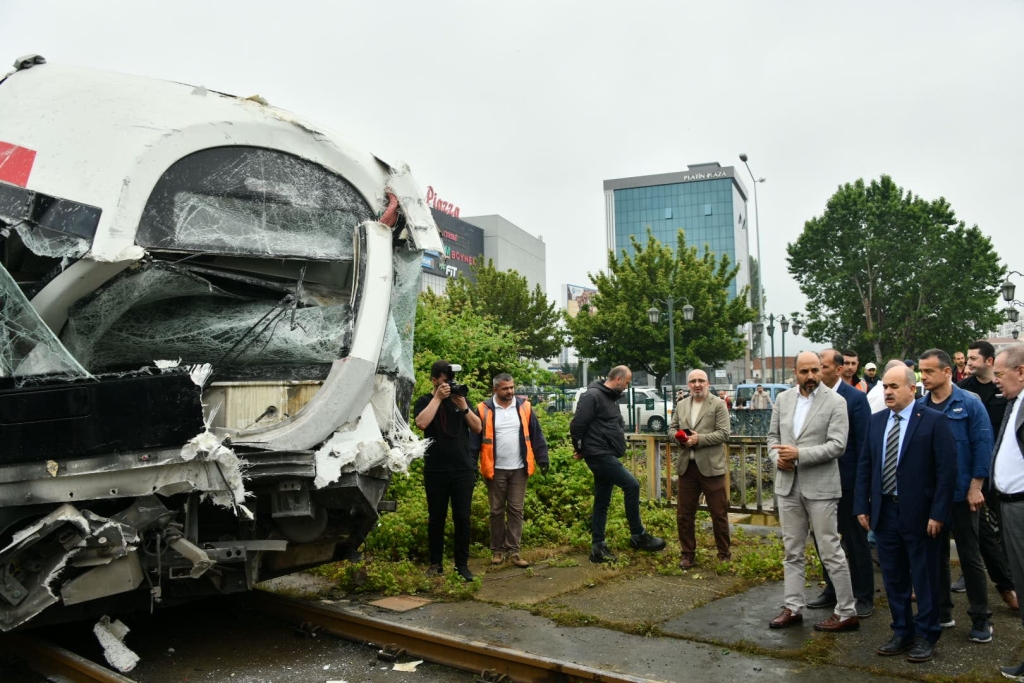 Samsun'da Tramvay Kazası!